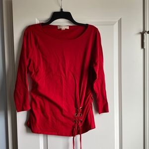 Michael Kors Women’s blouse. Red. Size XL